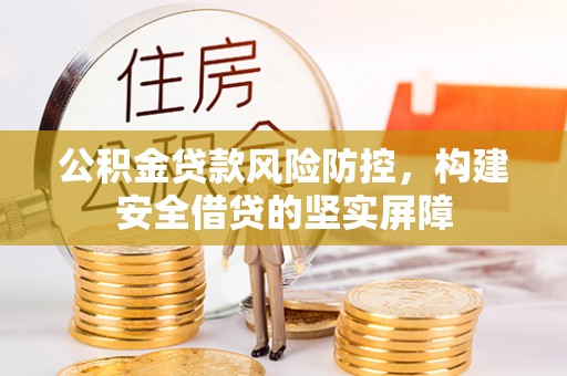 上城公积金贷款风险防控，构建安全借贷的坚实屏障