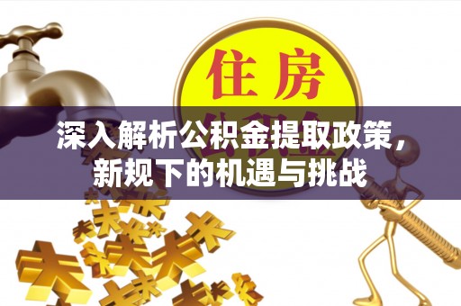 上城深入解析公积金提取政策，新规下的机遇与挑战