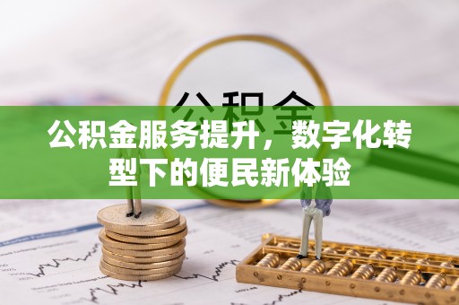 上城公积金服务提升，数字化转型下的便民新体验