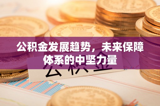 上城公积金发展趋势，未来保障体系的中坚力量