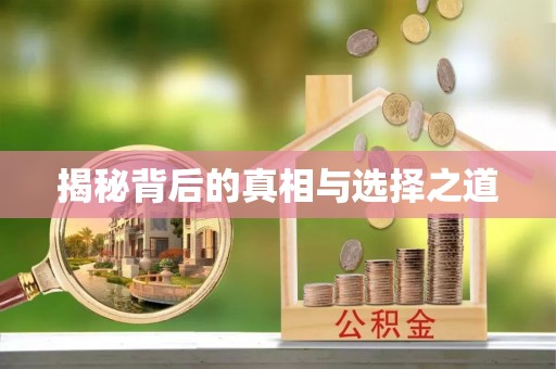 上城揭秘背后的真相与选择之道