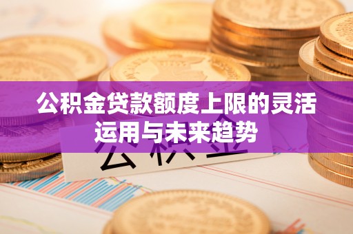 上城公积金贷款额度上限的灵活运用与未来趋势