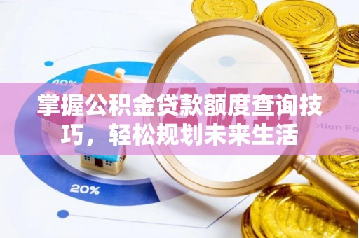 上城掌握公积金贷款额度查询技巧，轻松规划未来生活
